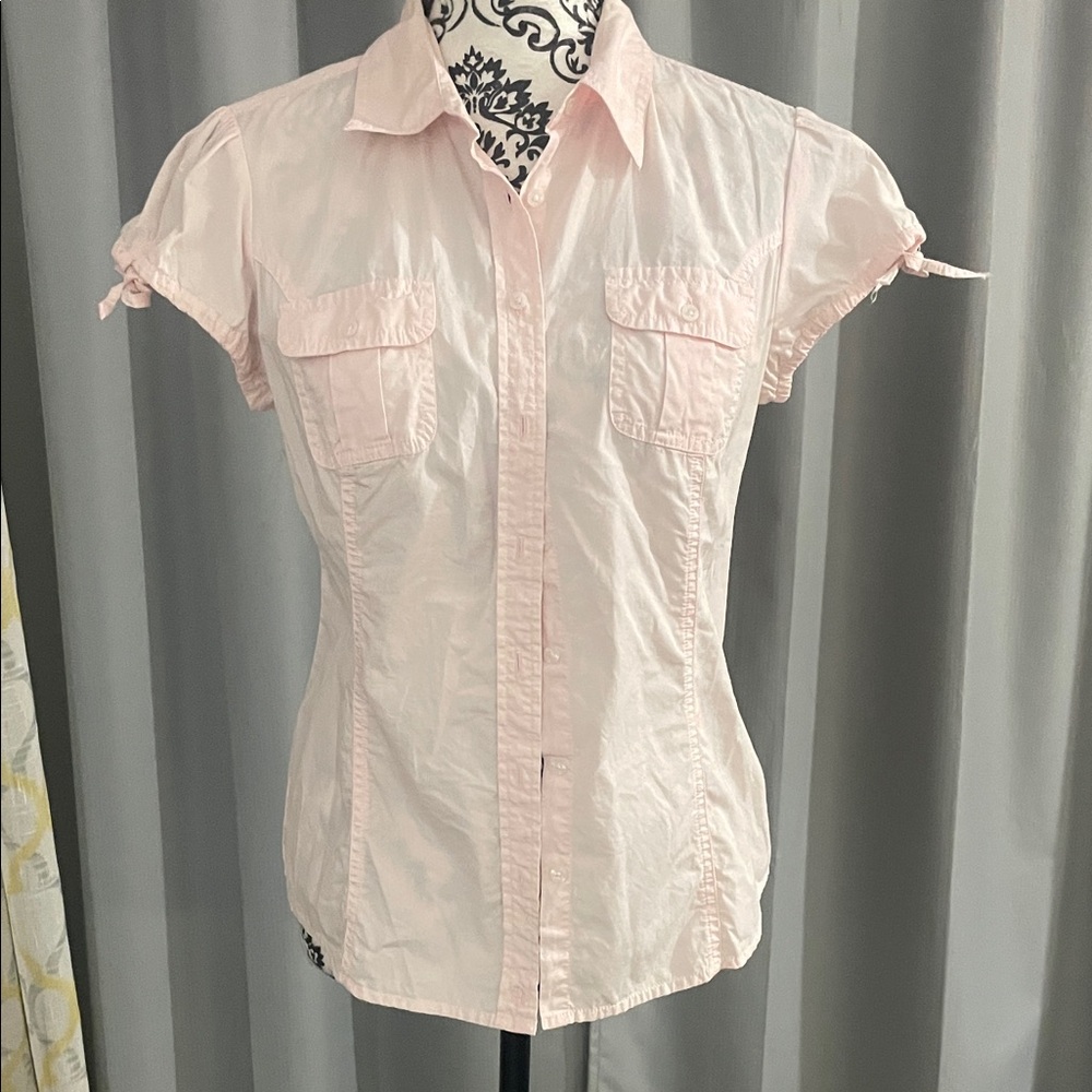 Tommy Hilfiger Light Pink Button-Down Shirt